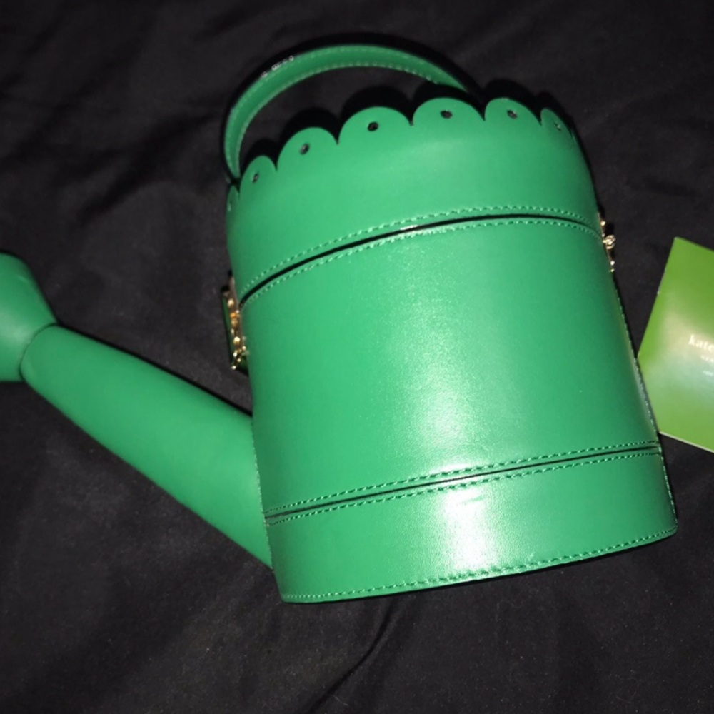 Kate Spade Green Watering Can Purse - Picture 5 of 10